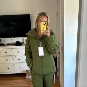 Halfdays Lawrence jacket olive green, size S
